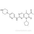 Pirido [2,3-d] pirimidin-7 (8H) -one, 6-acetil-8-ciclopentil-5-metil-2 - [[5- (1-piperazinil) -2-piridinil] ammino] - CAS 571190 -30-2